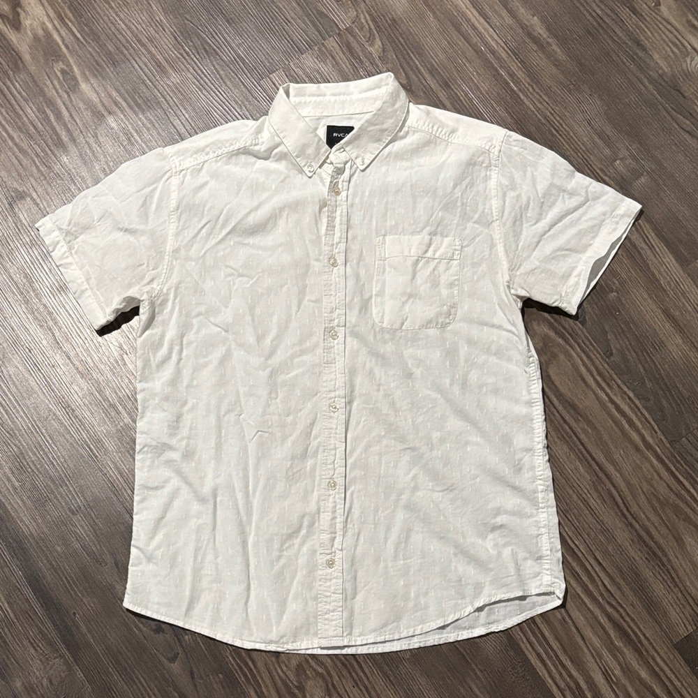 RVCA Short-Sleeve Button-Down Shirt